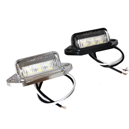 Lumina numărului plăcuței